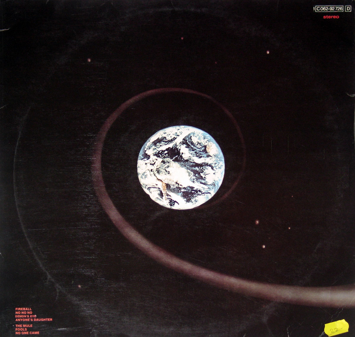 High Resolution #2 Photo DEEP PURPLE Fireball Germany No-Import 